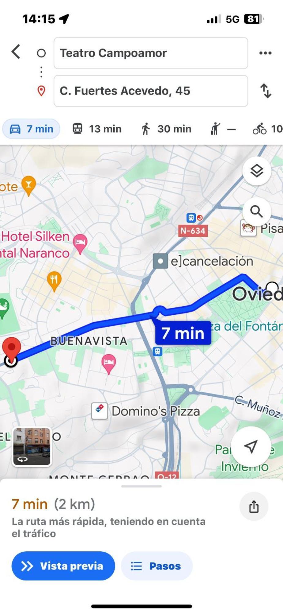 אוביידו Vistas Monte Naranco Apartamento Con Parking 5Euros Al Dia מראה חיצוני תמונה